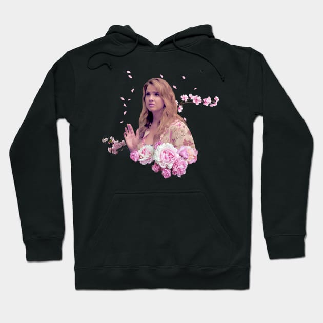 Floral Malia Tate Hoodie by strawberryplanet